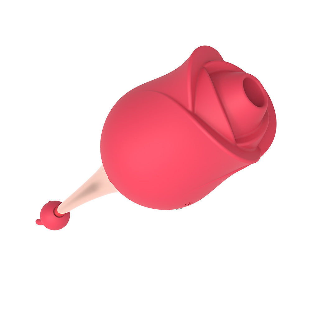 10 Vibrations Rose Suction Vibrator Masturbation Massager – product view 6