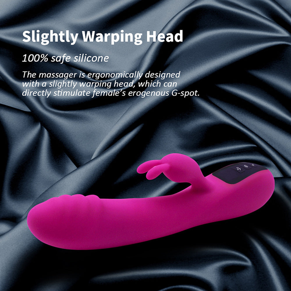 16-Mode Rabbit Vibrator| Waterproof Silicone Vibrating Dildos – product view 6