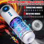 9-Frequency Fully Automatic Telescopic Rotating Male Stroker — product image 2