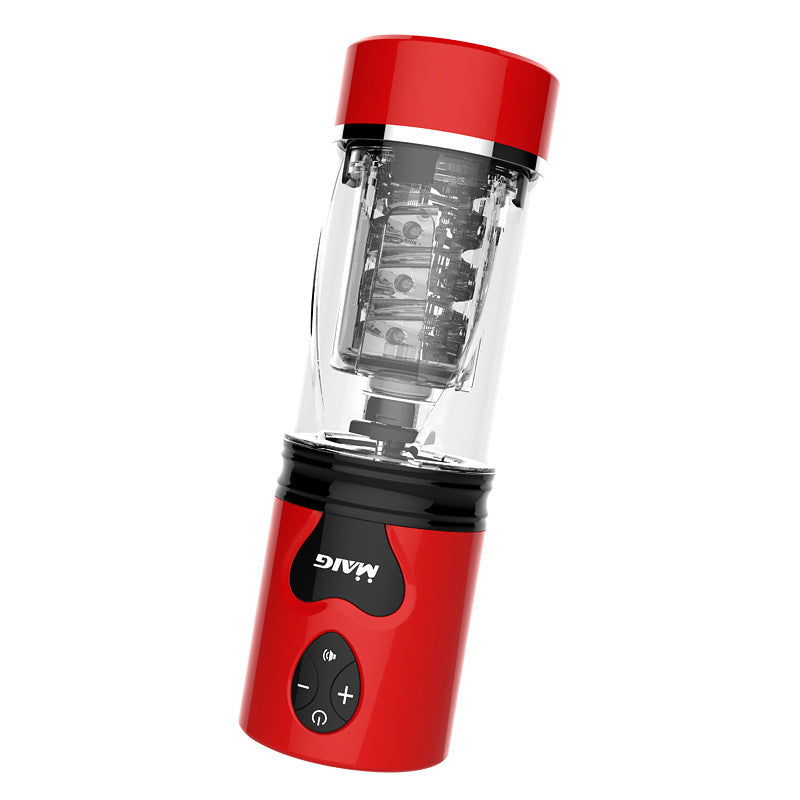 WaveRiderX Intelligent Multi-frequency Telescopic Rotation Sucking & Moaning Automatic Male Stroker with Suction Base – product view 6