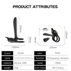 Vibrating Ring - Dual Motor Dual Vibration Cock Vibrator – product view 6