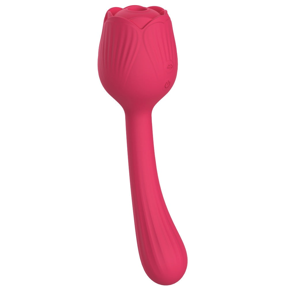 Rose Vibrator Female Masturbator Sucking Nipple Vibrator – product view 12