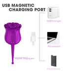 Rose Vibrater | Rose Suction Vibrator Female Masturbator – product view 19