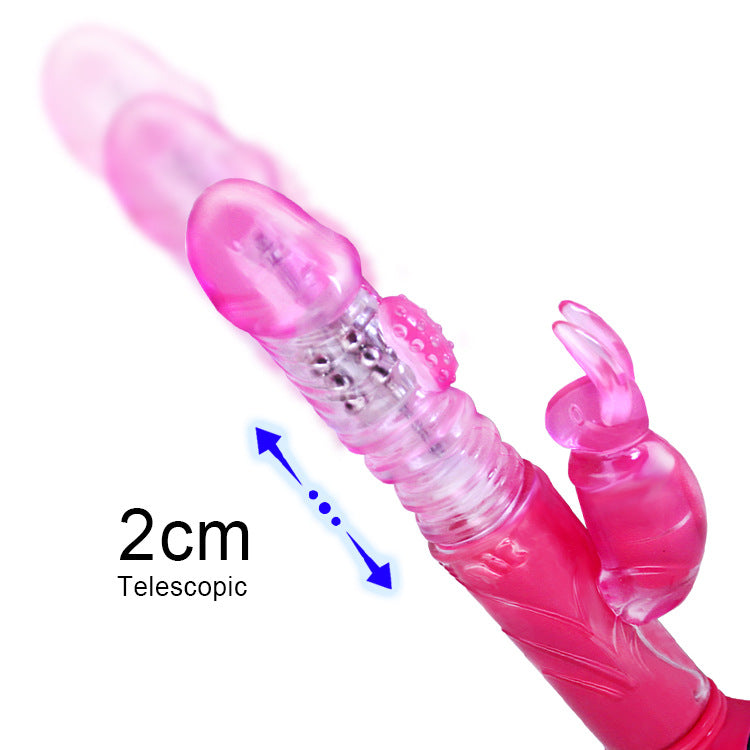 Rabbit Vibrators and Rotating Telescopic Dildo | Shake Dildo – product view 4