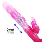 Rabbit Vibrators and Rotating Telescopic Dildo | Shake Dildo – product view 4