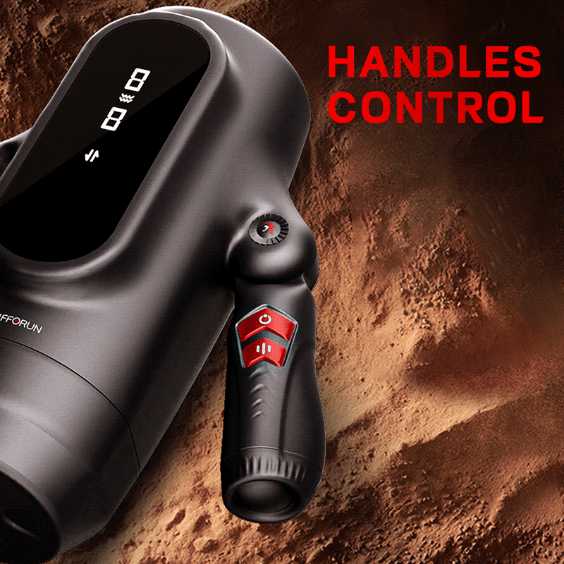 2026 Newest Male Handheld Stroker With 9 Telescopic Vibration LED Display Intelligent Heating Voice – product view 10