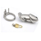 Stainless Steel Men's Long Chastity Cages – product view 6
