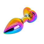 Metal Butt Plug - Anal Toying Colored Stainless Steel Metal Butt Plug – product view 9