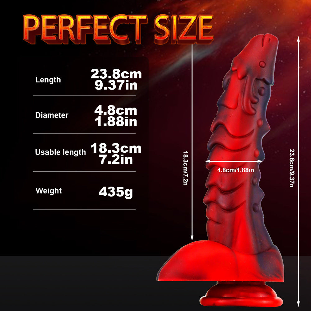 Faucet Soft Silicone Mixed Color Artificial Dildo – product view 4