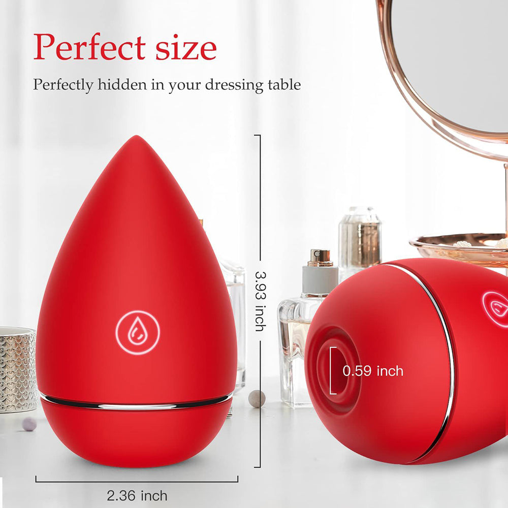 10 Frequency Rose Vibrator Stimulation Vibrating Suction Rose Toy – product view 6