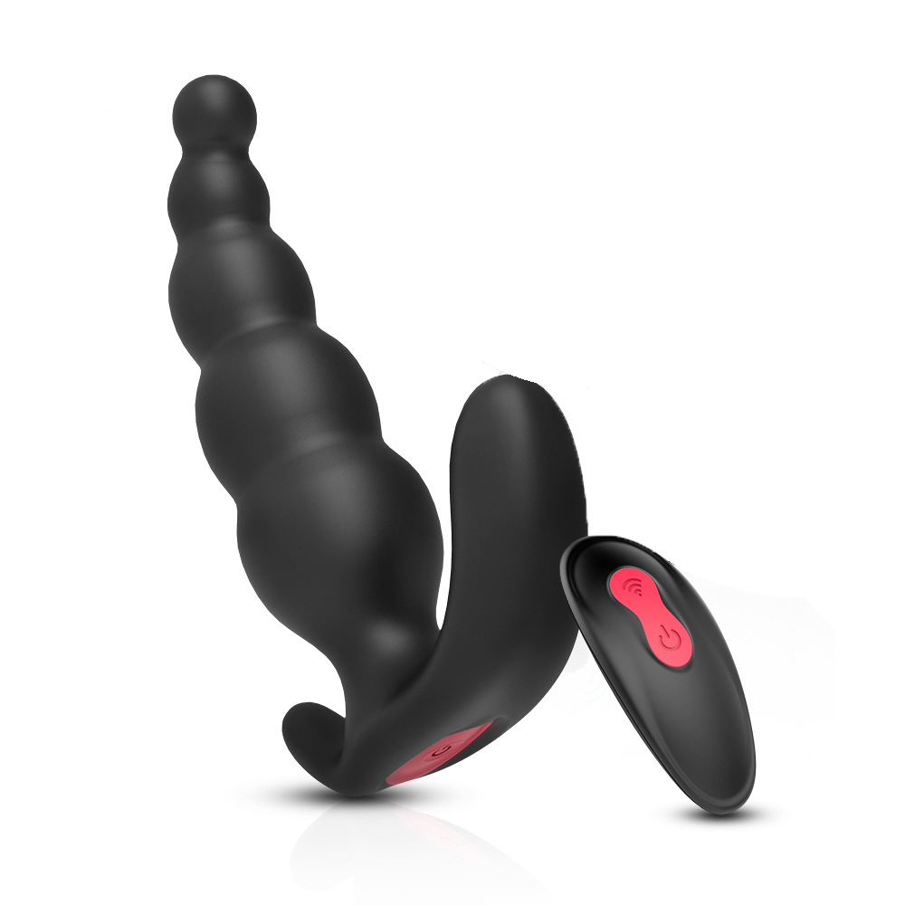 Silicone Thrusting Butt Plug Remote Vibrating Prostate Dildo – product view 13