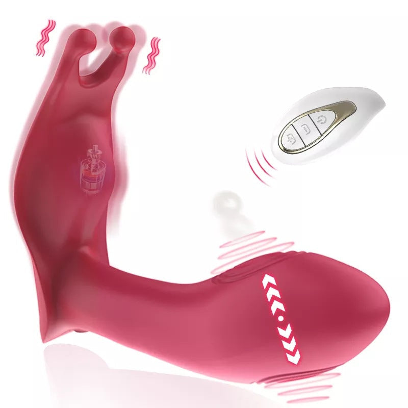 Remote Control Double Sided Slap Vibrating Anal Toy – product view 8
