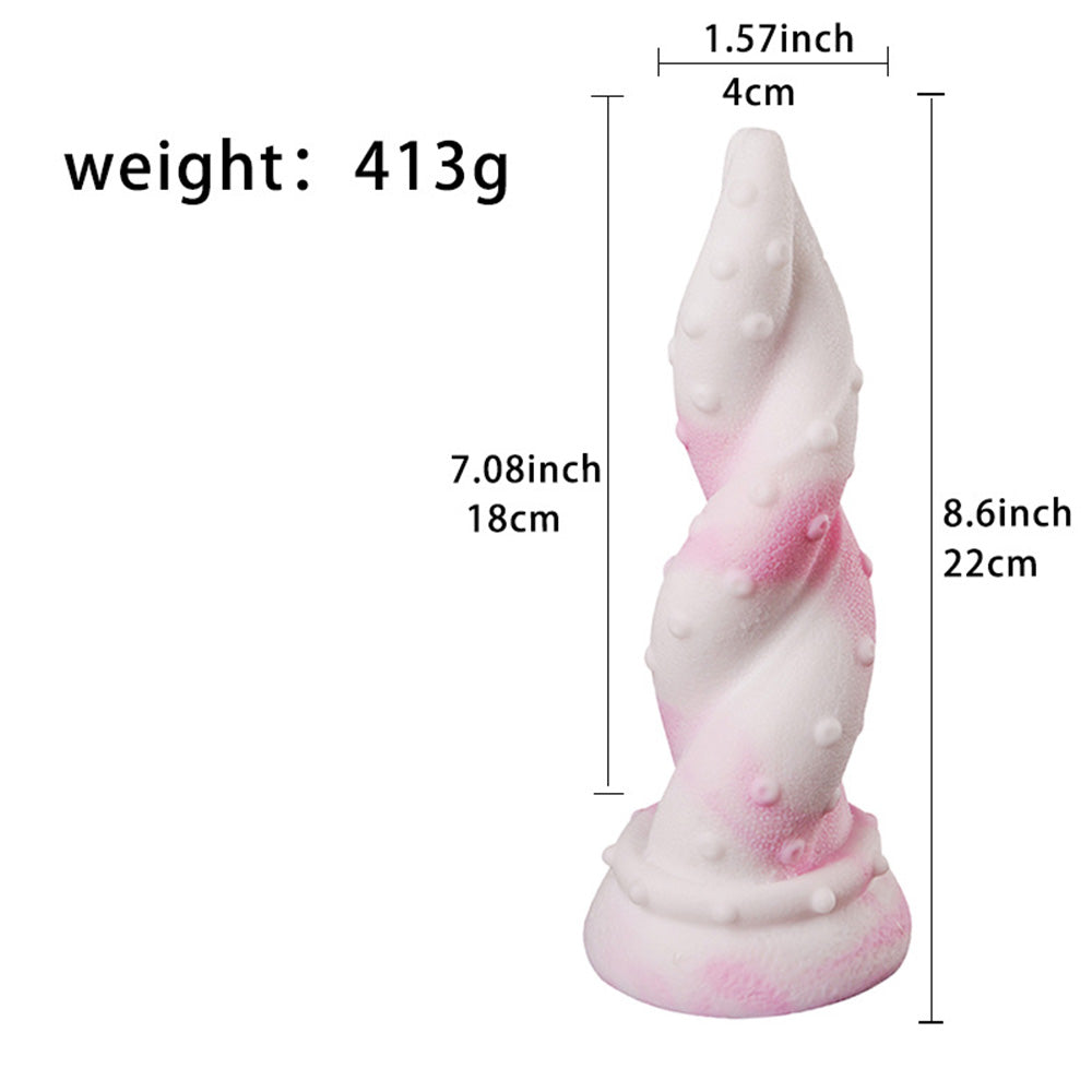 Liquid Silicone Shaped Anal Plug Dildo – product view 12