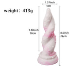 Liquid Silicone Shaped Anal Plug Dildo – product view 12