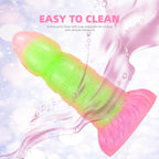 Special-Shaped Luminous Liquid Silicone Dildo – product view 6