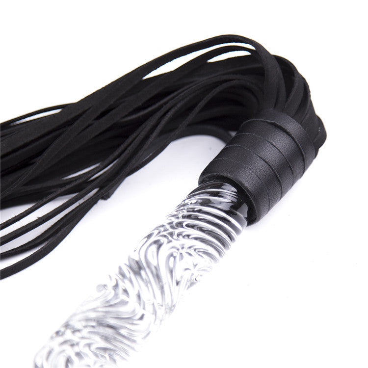 Glass Dildo Flogger – product view 2