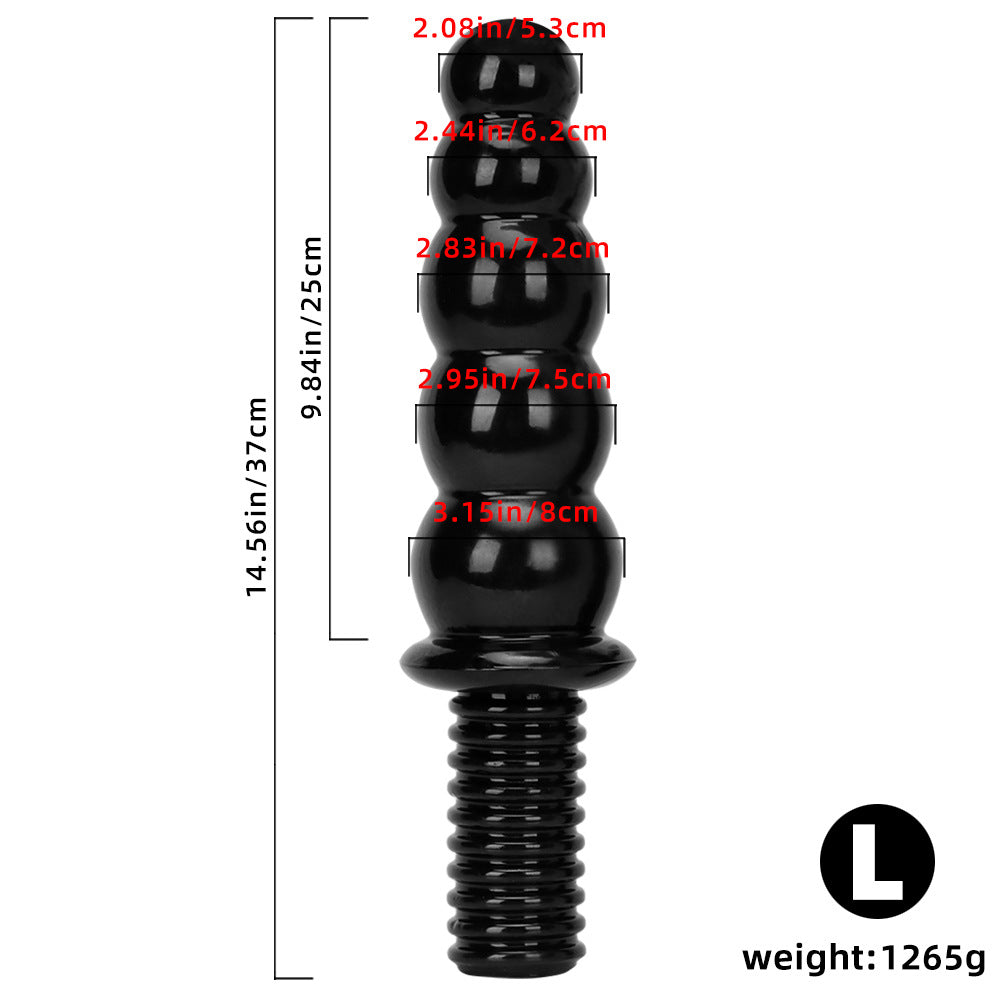 Hand-Held Simulated Female Penis Dildo With Realistic Texture – product view 8