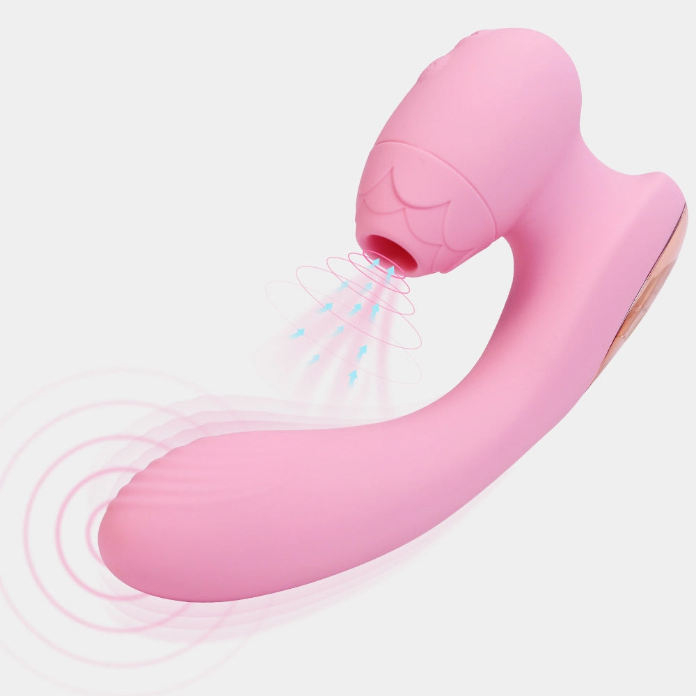 G-Spot 7 Frequency Sucking Heated Vibrator – product view 11