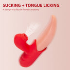 2 IN 1 Upgraded Flapping Tongue G-Spot Vibrator – product view 4