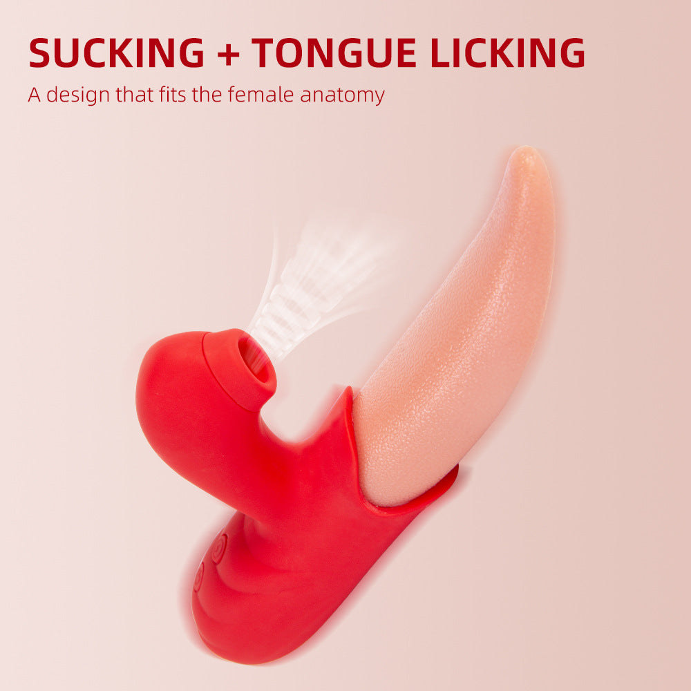 2 IN 1 Upgraded Flapping Tongue G-Spot Vibrator – product view 4