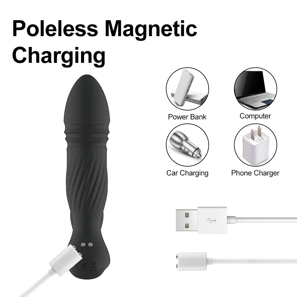 10-Frequency Wireless Remote Control Massager Anal Plug – product view 4