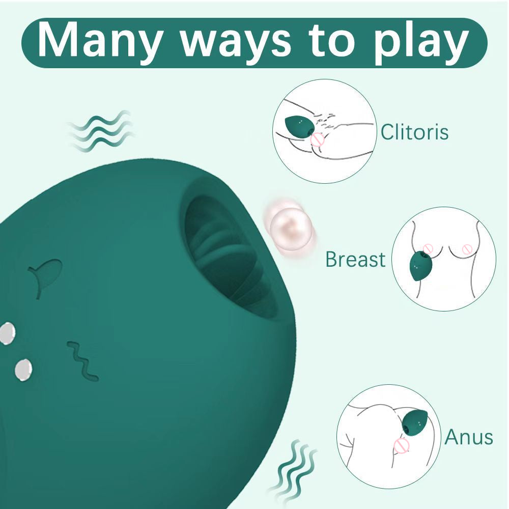 BeautyEgg - Mini Tongue Tip Massager Discreet Design