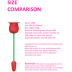Rose Vibrator Stamen Vibrating Suction Clitoral Massage Vibrating Egg – product view 4