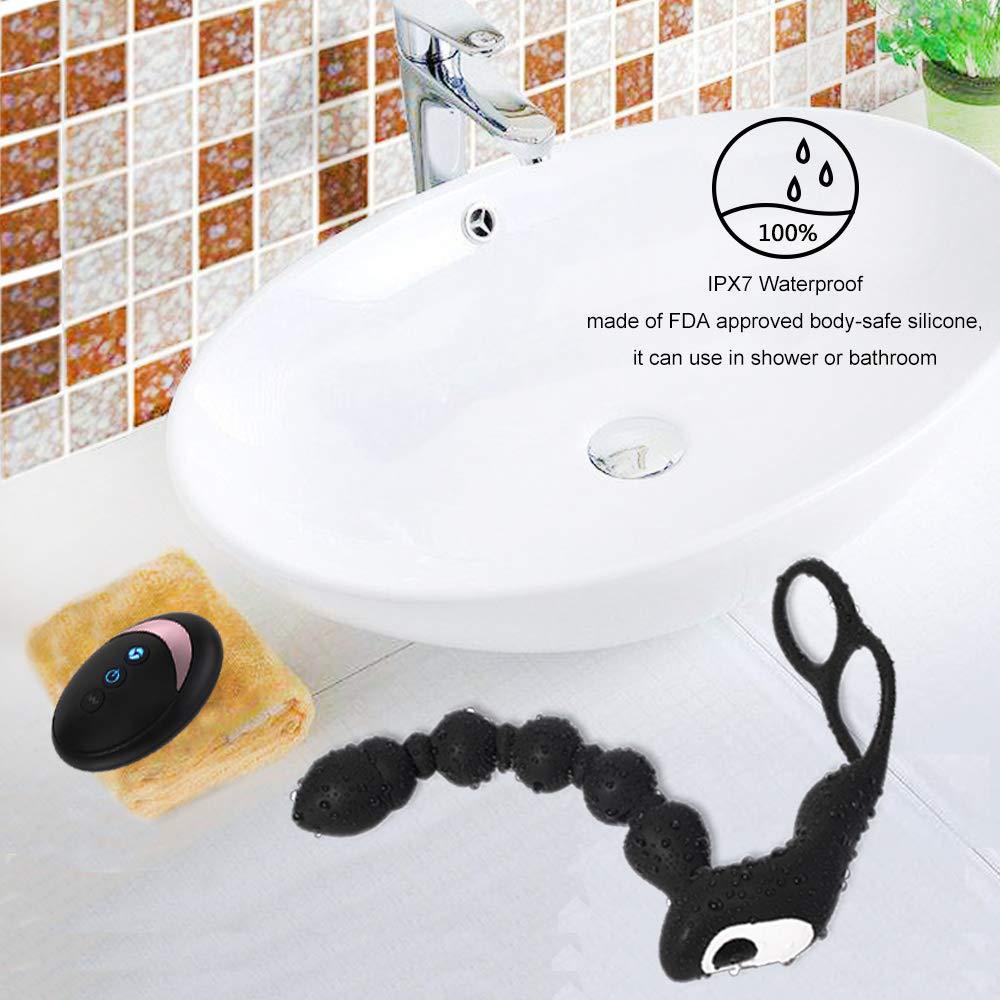 Back Court Sierra Beads 10 Frequency Anal Plug – product view 2