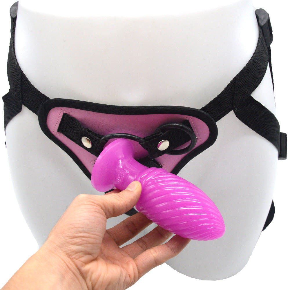 Small Threaded Butt Plug Lesbian Wearable Dildo – product view 11