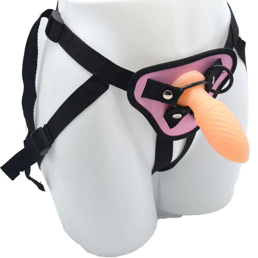 Small Threaded Butt Plug Lesbian Wearable Dildo – product view 2