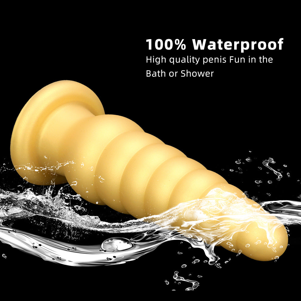 Silicone Tip Extra Large Anal Plug Suction Cup Anus Dildo – product view 4
