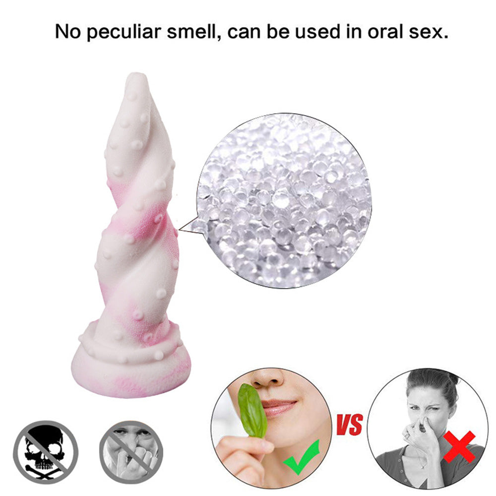 Liquid Silicone Shaped Anal Plug Dildo – product view 10
