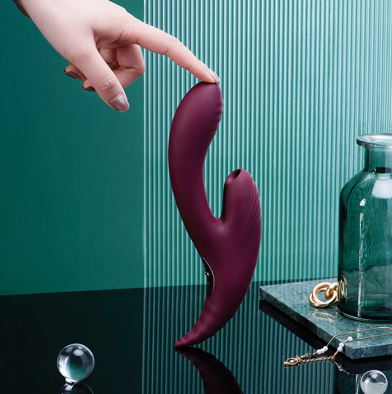 Bendable G-Spot Vibrator Sucking Tongue Licking Waterproof – product view 4