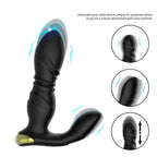 2026 Telescopic Prostate Massager Wireless Remote Control Anal Plug – product view 5