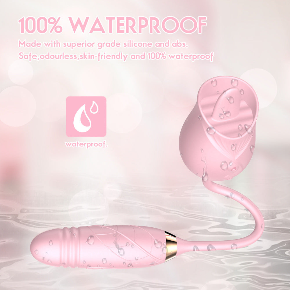 Clit Vibrator Nipple Sucker Vibrating Tongue – product view 4