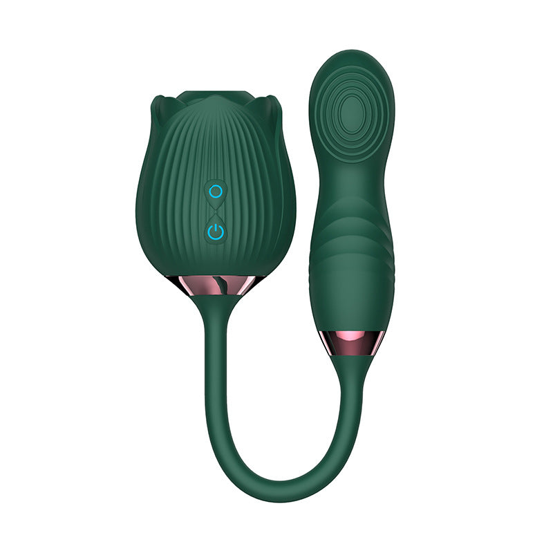 The Rose Vibrator for Women with Retractable Vibrating Egg – product view 10