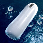 Snow Storm 10 Vibration 3 Sucking Male Stroker Cup 5.7 Inches Deepth Realistic Textured Pocket Vagina Pussy — product image 11