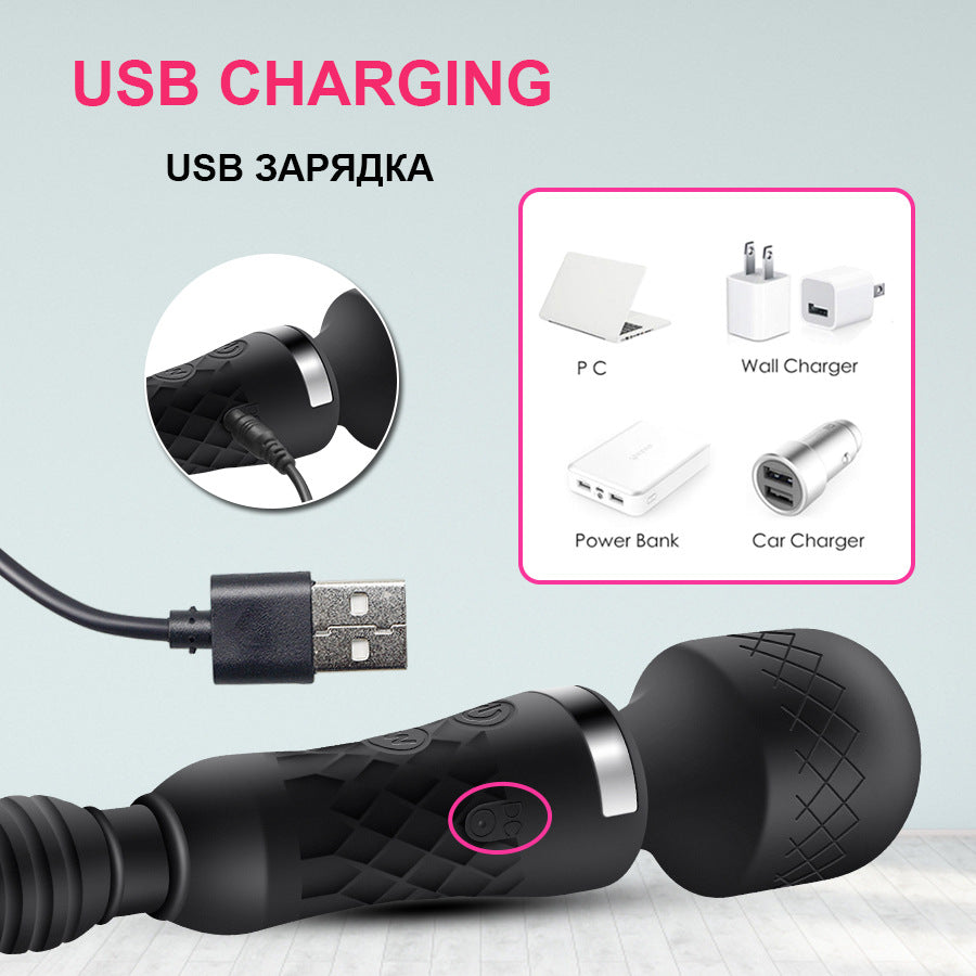 10 Frequency Double Vibrating Masturbation Butt Plug – product view 4