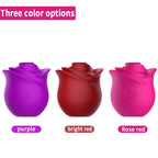Sucking Rose Vibrator Female Massage Rose Petal Masturbator – product view 7