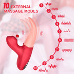 2 IN 1 Upgraded Flapping Tongue G-Spot Vibrator – product view 3
