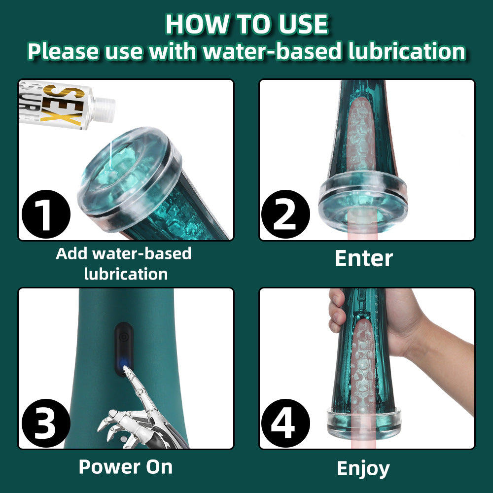 Uxol Vacuum Suction Clamp Penis Training Erection Pump Male Stroker – product view 16