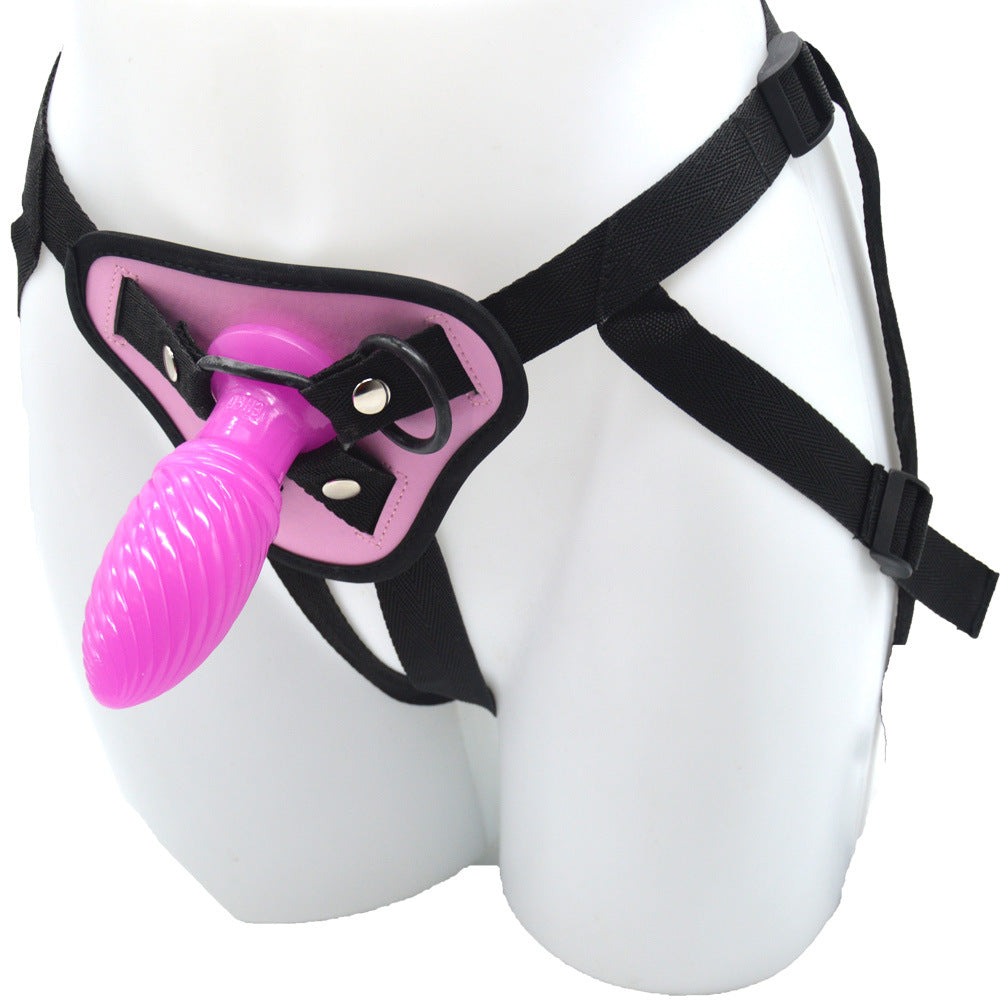 Small Threaded Butt Plug Lesbian Wearable Dildo – product view 9