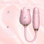 Clit Vibrator Nipple Sucker Vibrating Tongue – product view 2