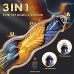 Fantasy 3-in-1 Remote Control Telescopic Vibrating Thrust Huge Dildo – product view 9