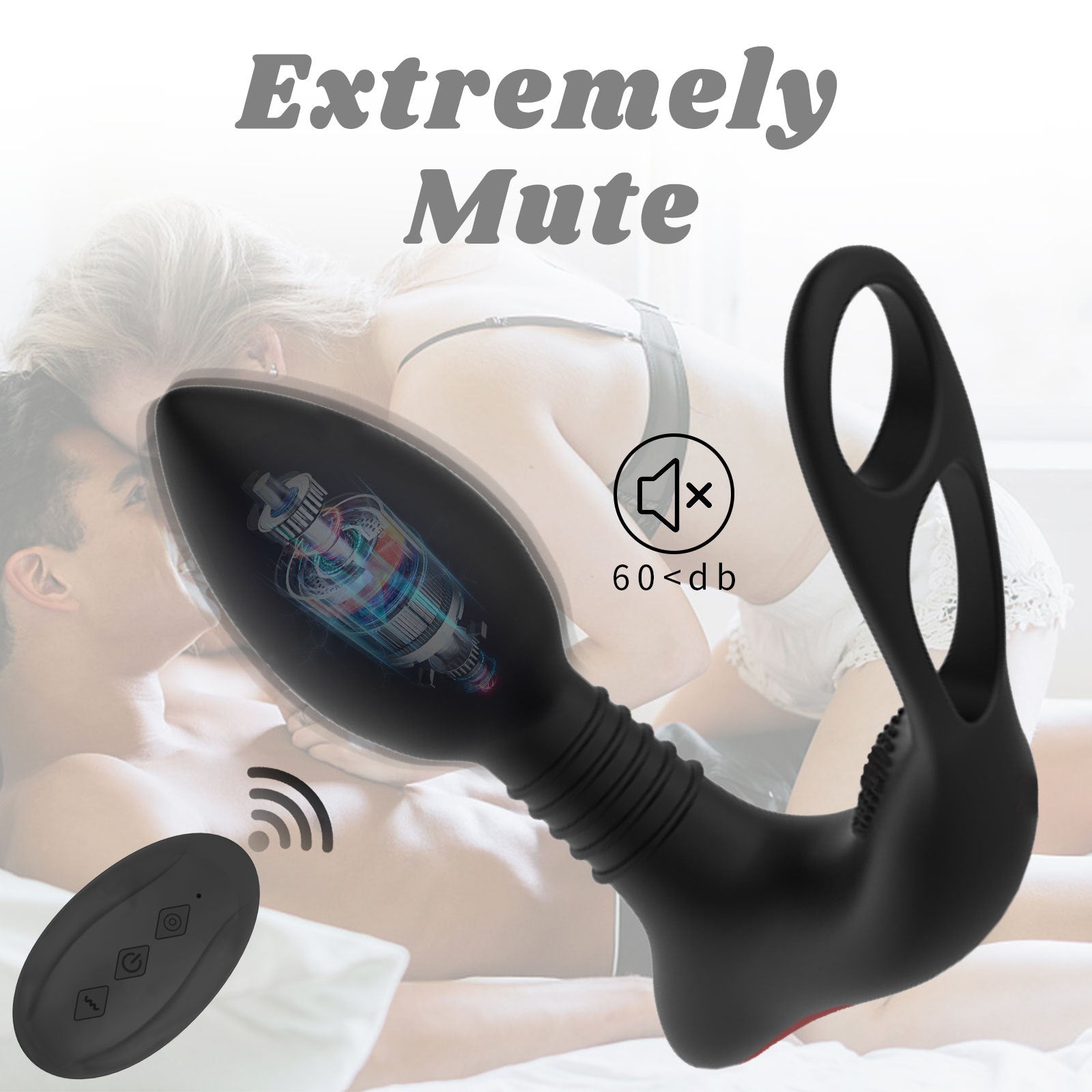 Prostate Massage 10 Frequency Vibrator Anal Plug – product view 5