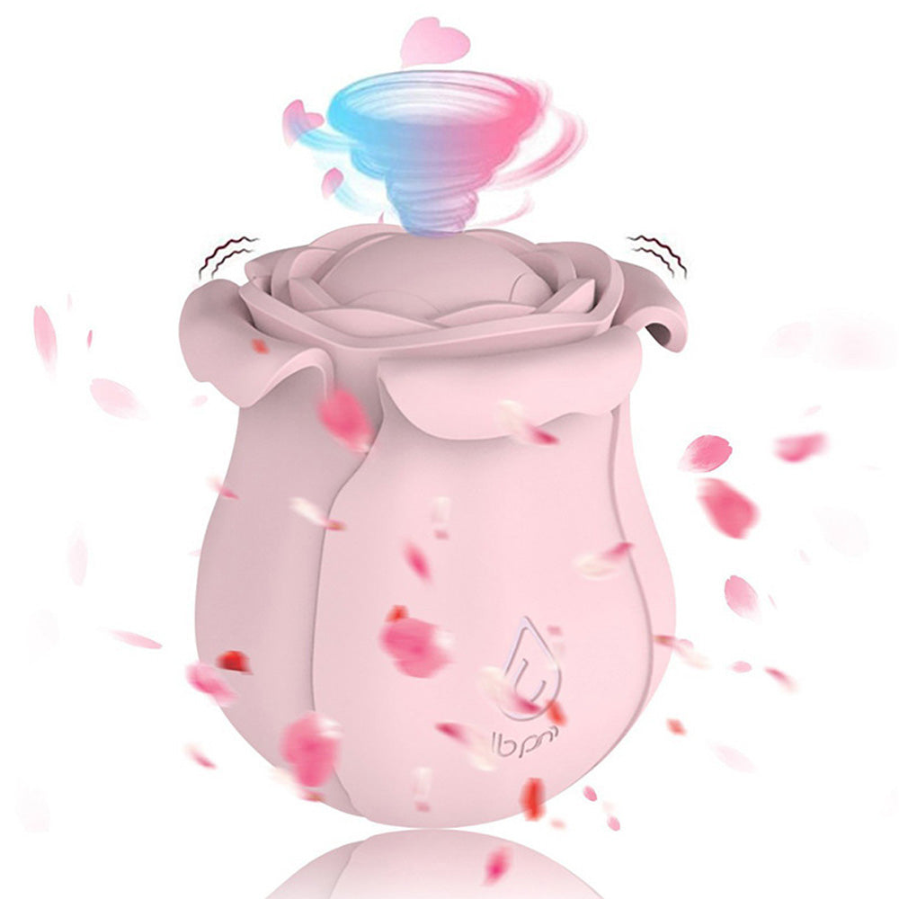 Vibrating Rose 10 Speed Rotary Suction Rose Suction Vibrator – product view 7