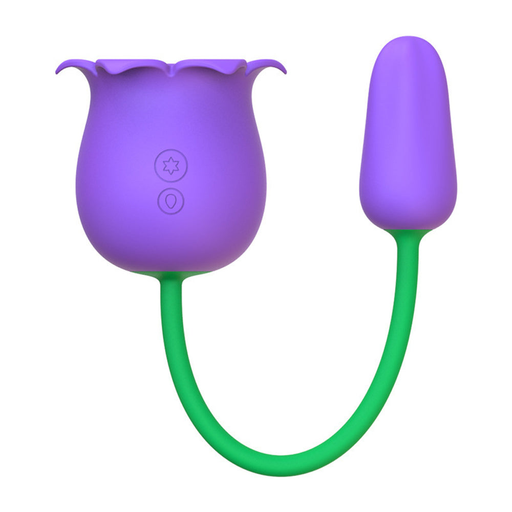 Rose Vibrator Stamen Vibrating Suction Clitoral Massage Vibrating Egg – product view 9