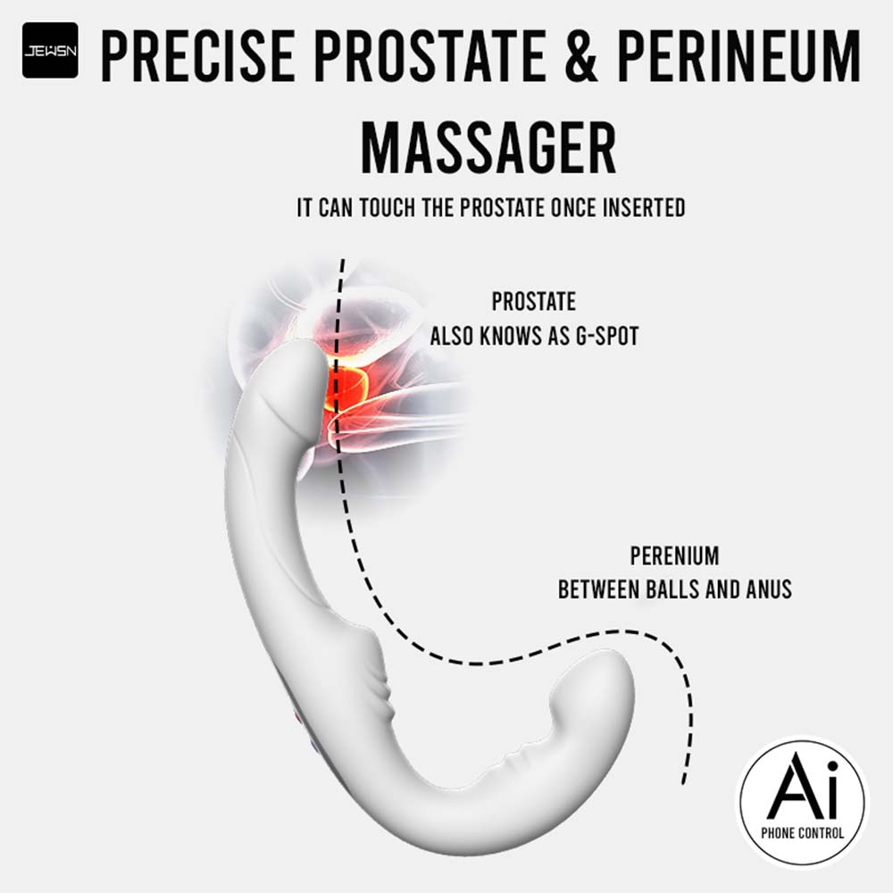Heated Dual Impact Version Prostate Vibrator – product view 3
