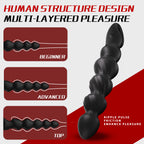 12 Vibrating Prostate Massage Ball Bead Anal Plug Back Court Masturbator – product view 8