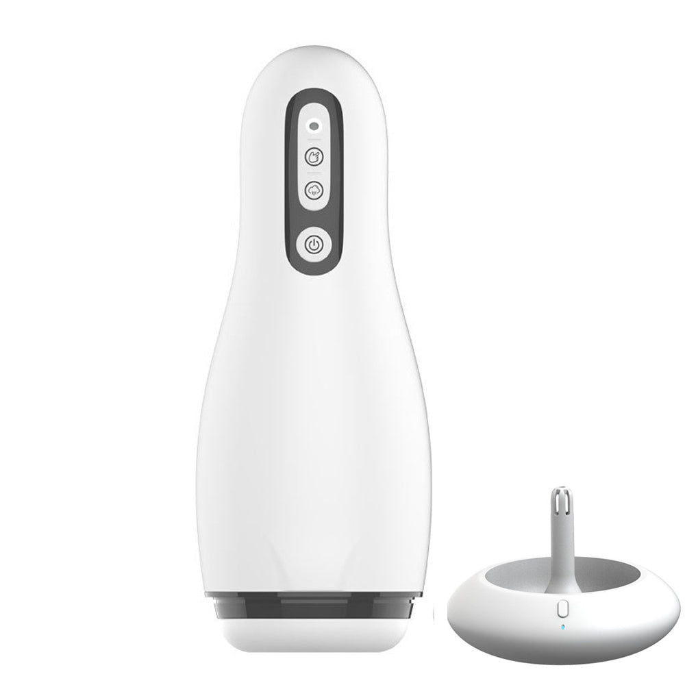 Penguin 10 Vibration 3 Sucking Automatic Masturbation Cup Telescopic Heating Glan Stimulator Sex Toy for Men — product image 5